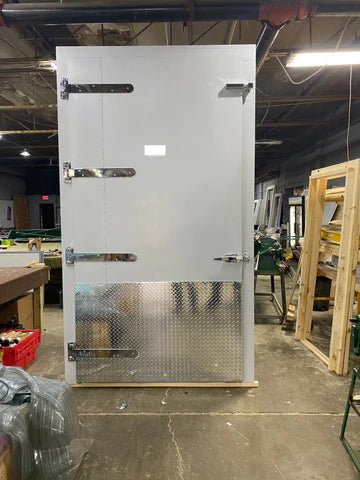 Walk in Cooler Replacement Door 36”x 104''-Prehung with Frame