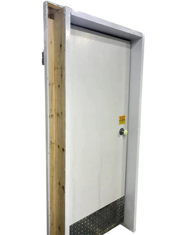 Walk in Cooler Replacement Door 36”x 80'' - Prehung with Frame